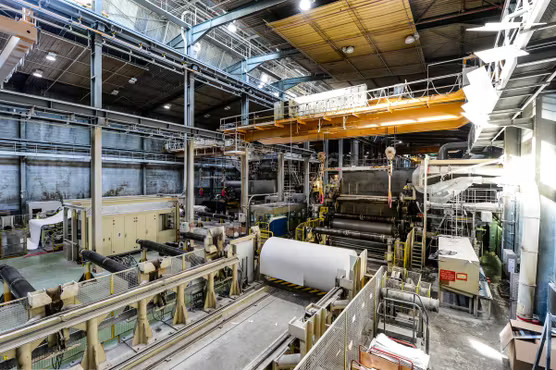 Usine de papiers sécurisés